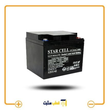 باتری یو پی اس 42 آمپر ساعت استارسل – 12V 42Ah Star Cell