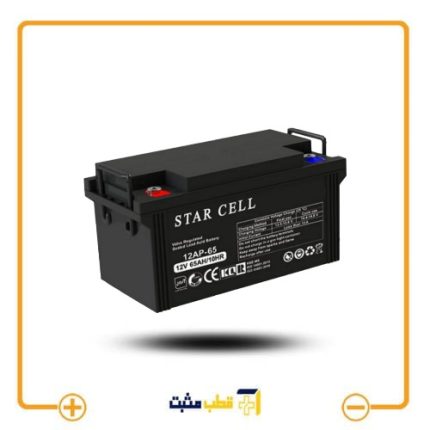 باتری یو پی اس 65 آمپر ساعت استارسل – 12V 65Ah Star Cell
