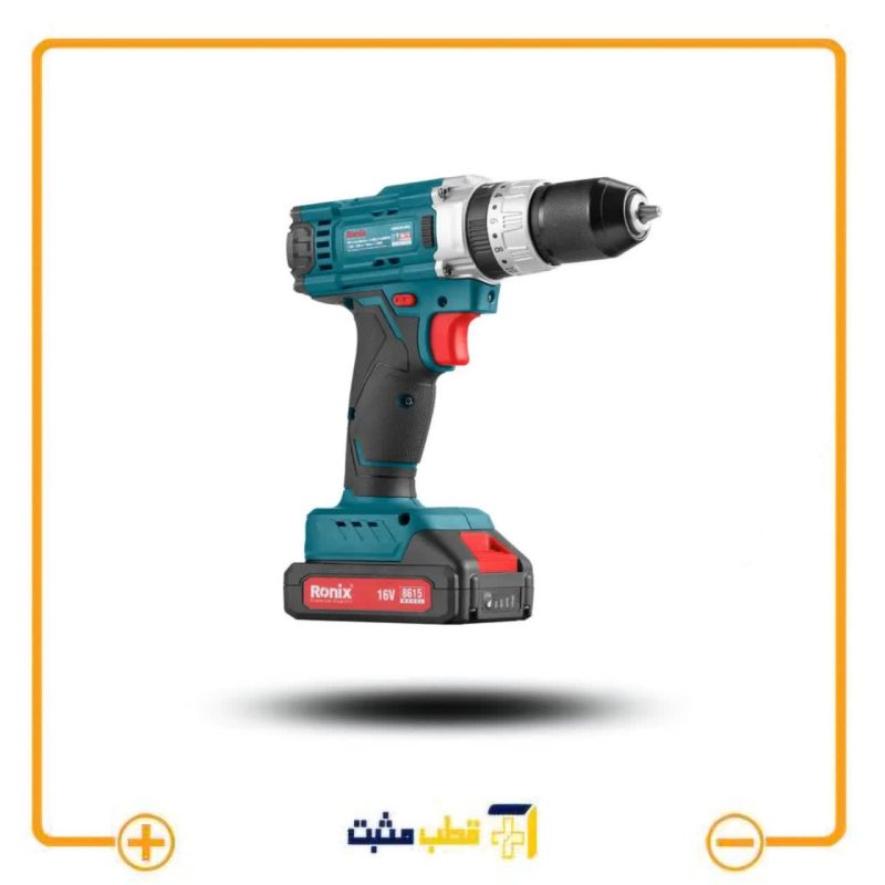 دریل پیچ گوشتی شارژی 16ولت رونیکس Ronix مدل: 8615