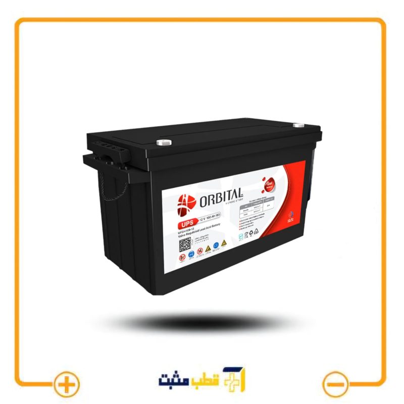 باتری یو پی اس 12 ولت 65 آمپر ساعت اوربیتال VRLA UPS 12V 65AH Orbital