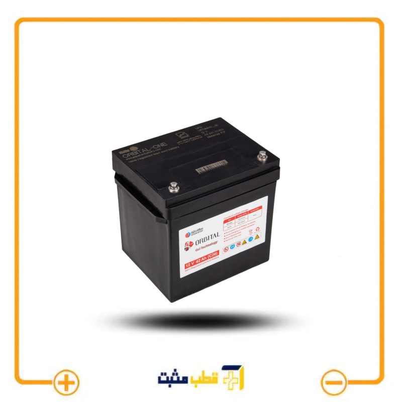 باتری یو پی اس 12 ولت 42 آمپر ساعت اوربیتال VRLA UPS 12V 42AH Orbital