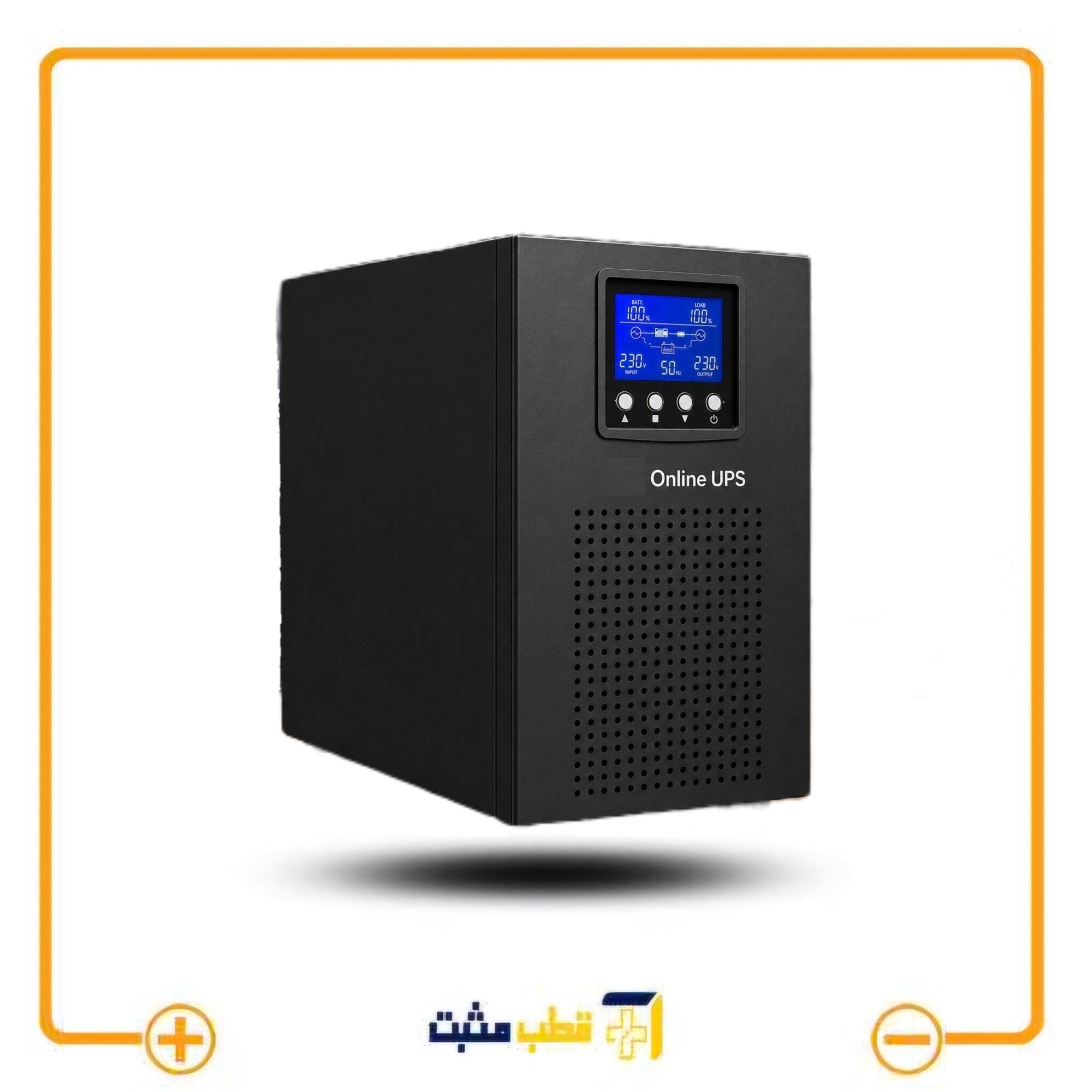 InShot_20260829_134311756 دستگاه یو پی اس آنلاین 6 کاوا (Online 6KVA RT)